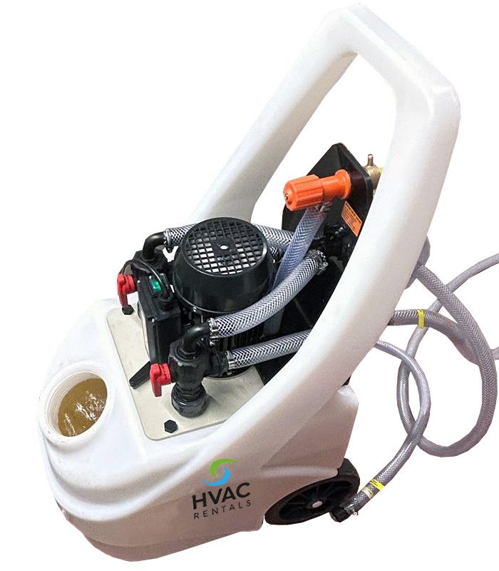 portable power flusher rig HVAC Rentals portable power flusher rig HVAC Rentals